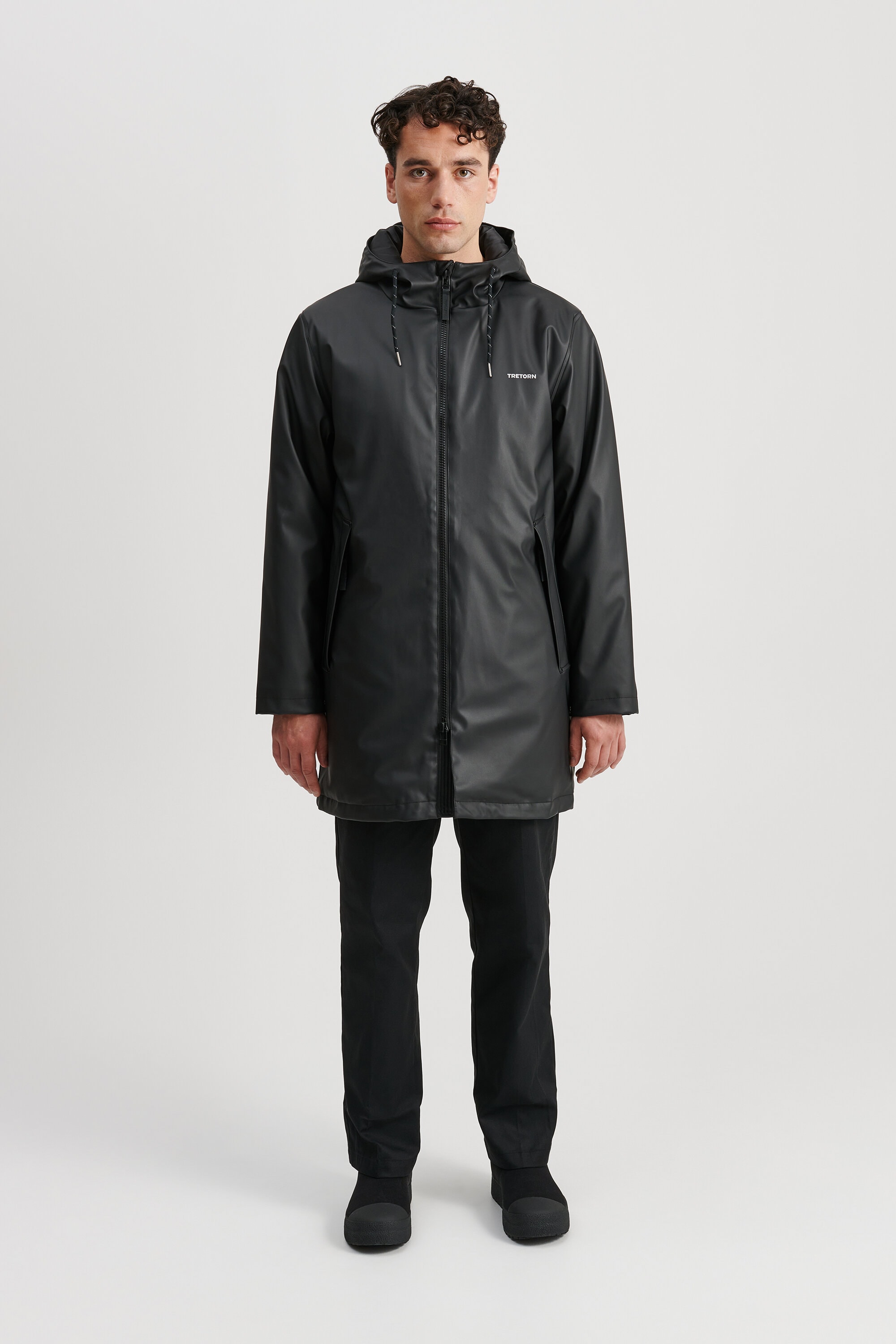 Padded raincoat hotsell